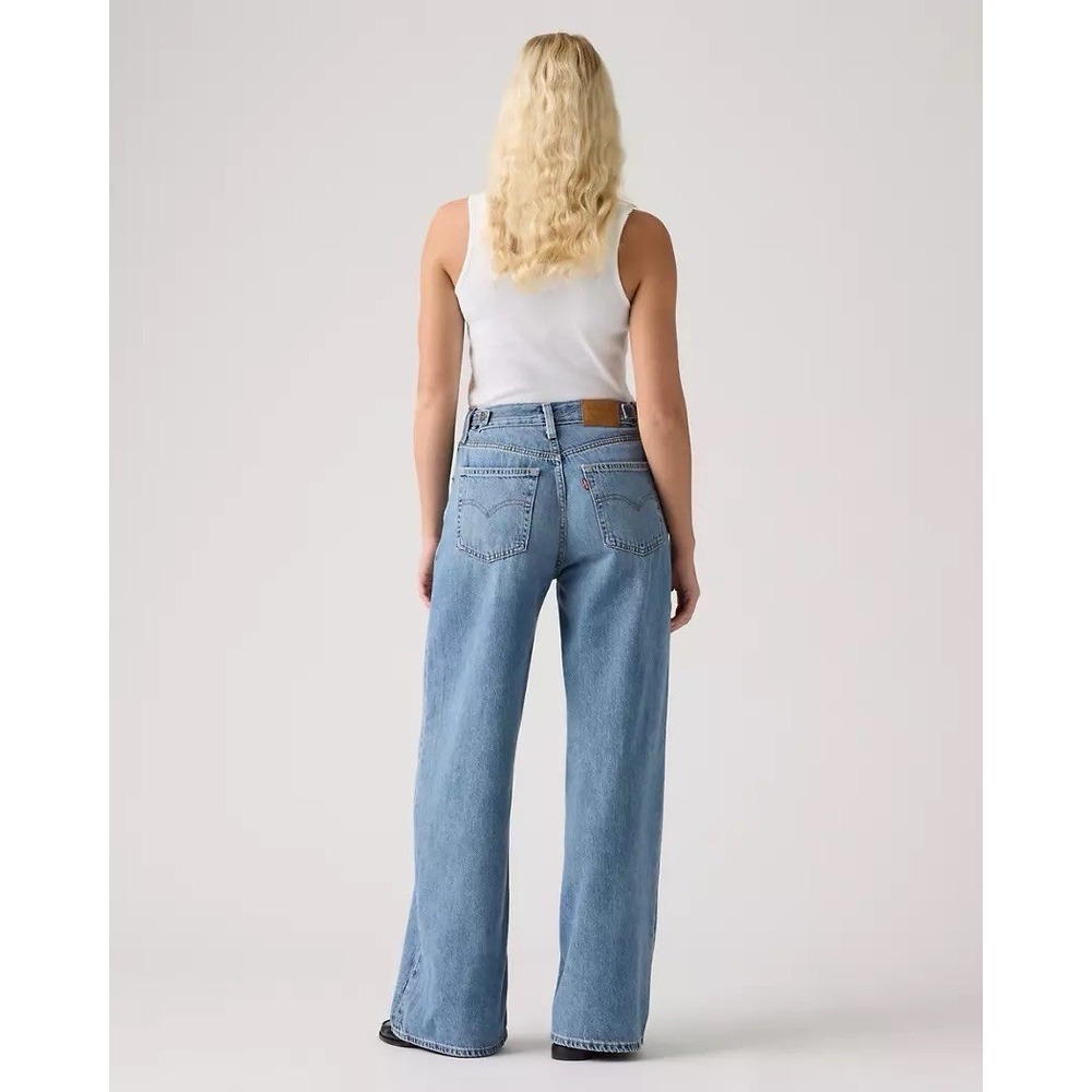 Levis Women's Jeans Cinch Baggy Wide Leg Size 27 - Picture 4 of 9